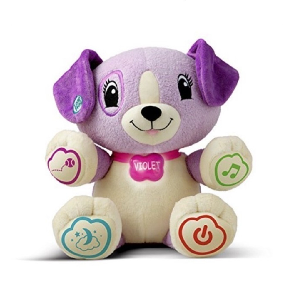 Leap Frog My Pal Violet Plushie Personalizable Baby Toddler Learning Toy
